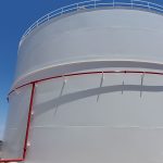 Gateway Community College building repainting