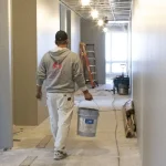 Ghaster guy carrying a bucket