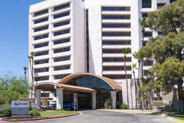Marriott hotel exterior cropped