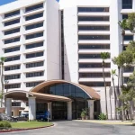 Marriot Hotel Building Exterior paint