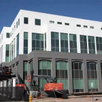 white and grey building cropped