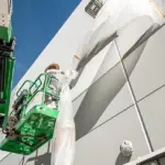 Exterior Painting on a Building
