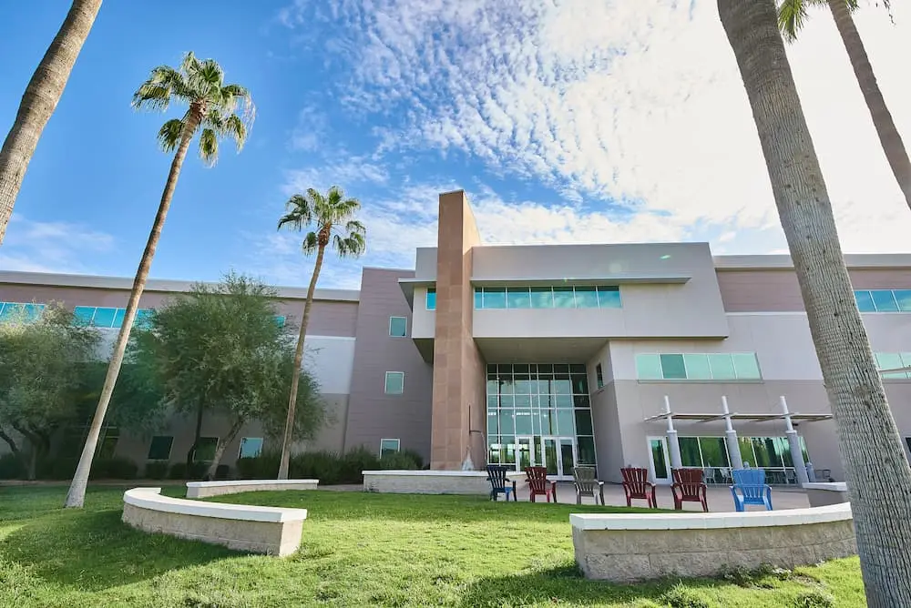 Educational property exterior paint project by commercial painters