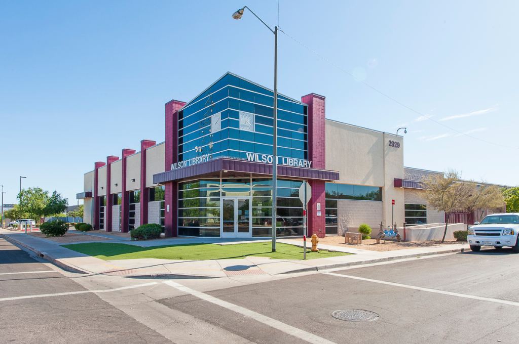 Wilson Library building exterior in Phoenix, Arizona